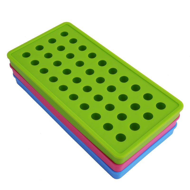 Yesland قوالب كرات الثلج الصغيرة من Yesland - عبوة 3، قالب سيليكون دائري صغير بـ 120 تجويف/قالب حلوى بالشوكولاتة، مثالي للحلويات، البودينغ، الجيلي، الحليب، العصير، الكوكتيلات وجزيئات الويسكي - Image 5